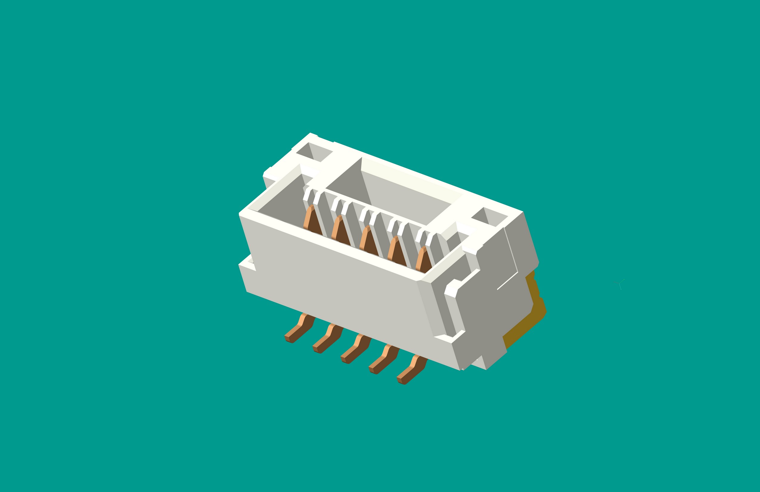 GH-5A貼片立式針座本色/