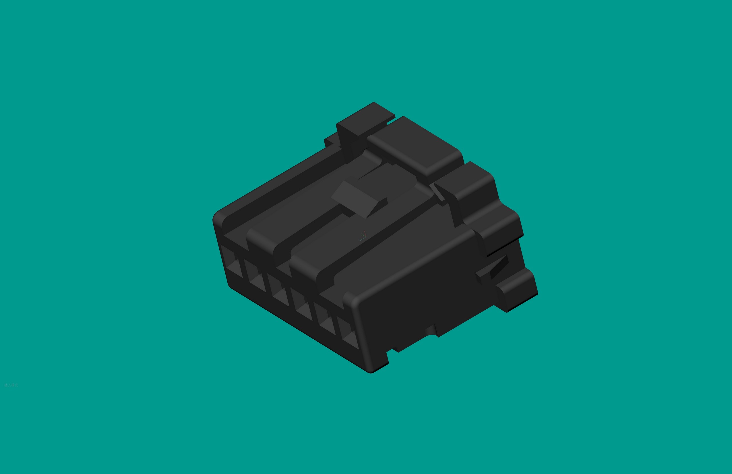 2.0間距，PNIRP-06V-S黑色