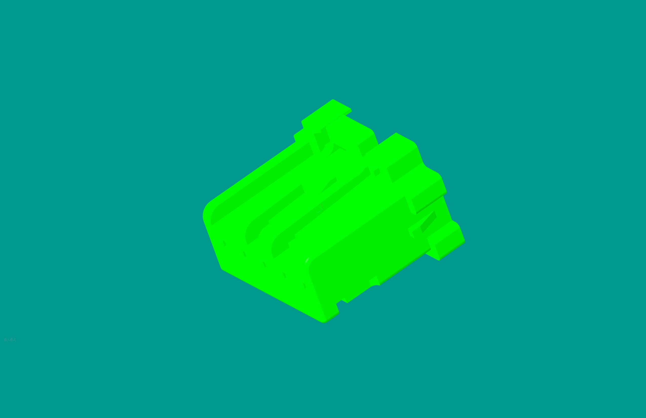 2.0間距，PNIRP-05V-S綠色