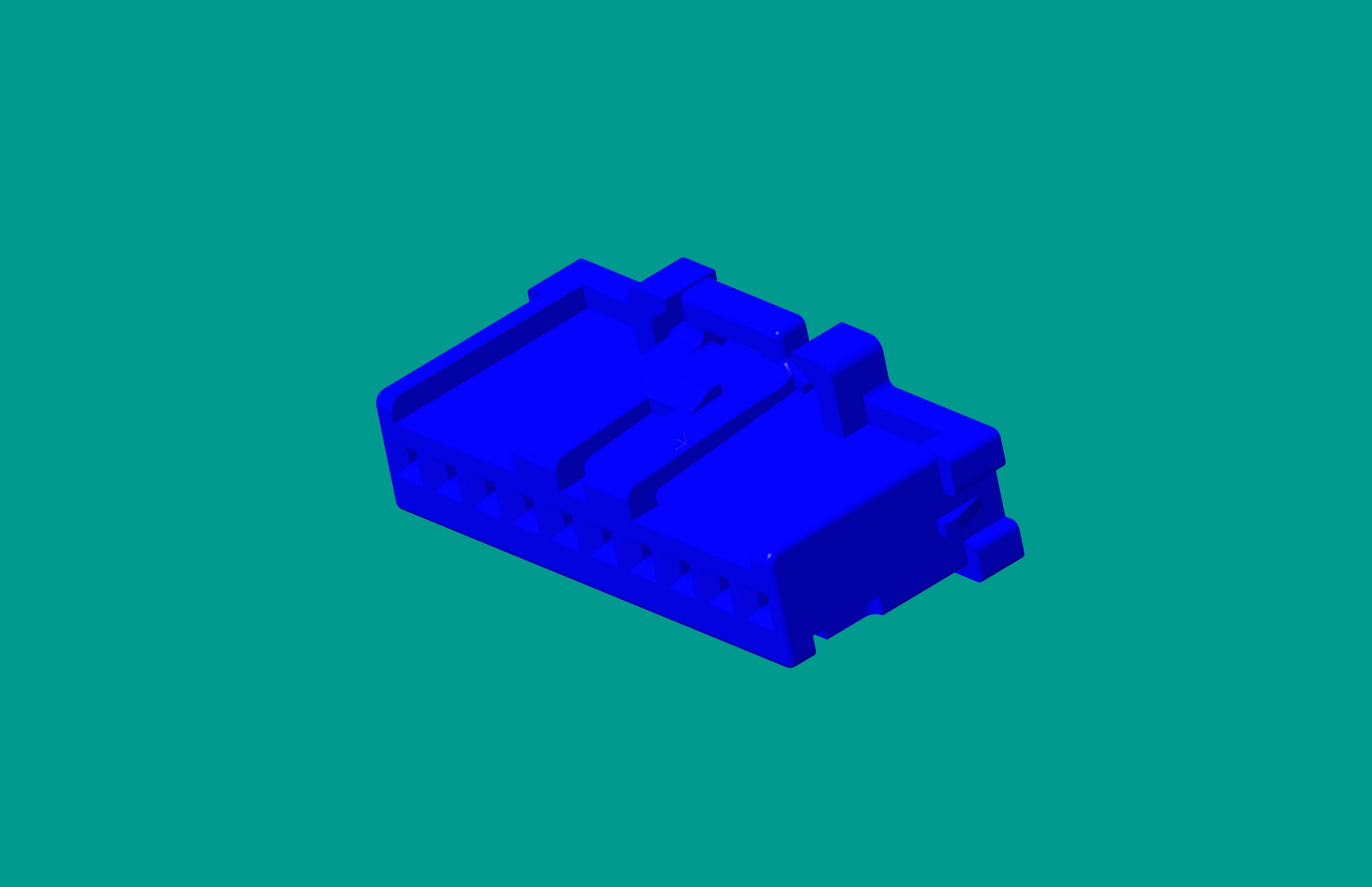 2.0間距，PNIRP-10V-S藍(lán)色