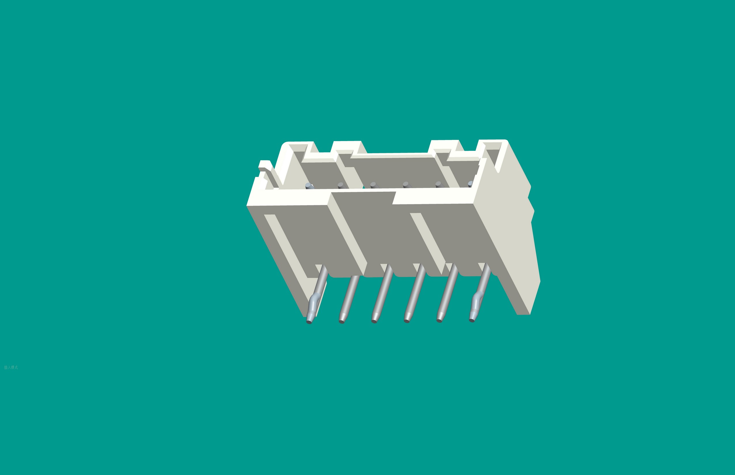 XA-6QAC無(wú)卡板扣型/臥式針座本色/高灼熱絲