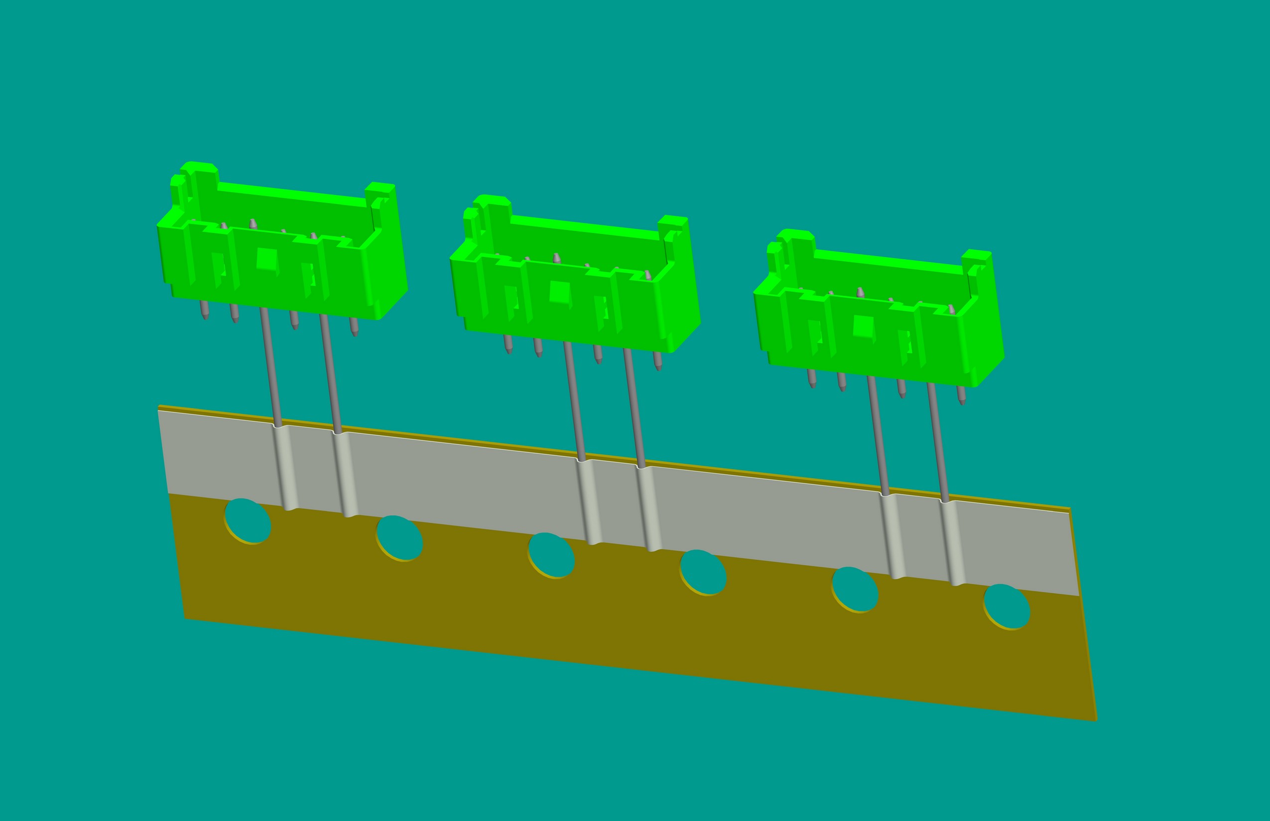 XA-6A編帶針座（綠色）