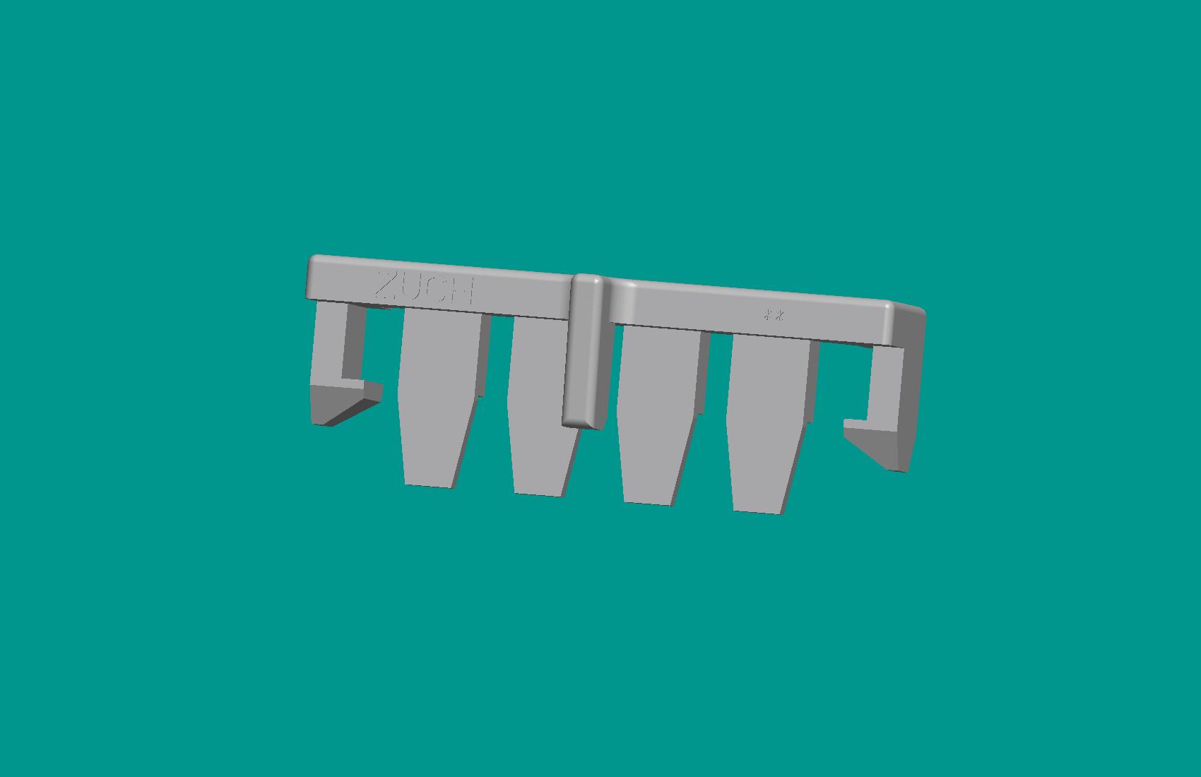 XH-4S有防壓扣鎖片（無(wú)臺(tái)階型）/淺灰色/高灼熱絲