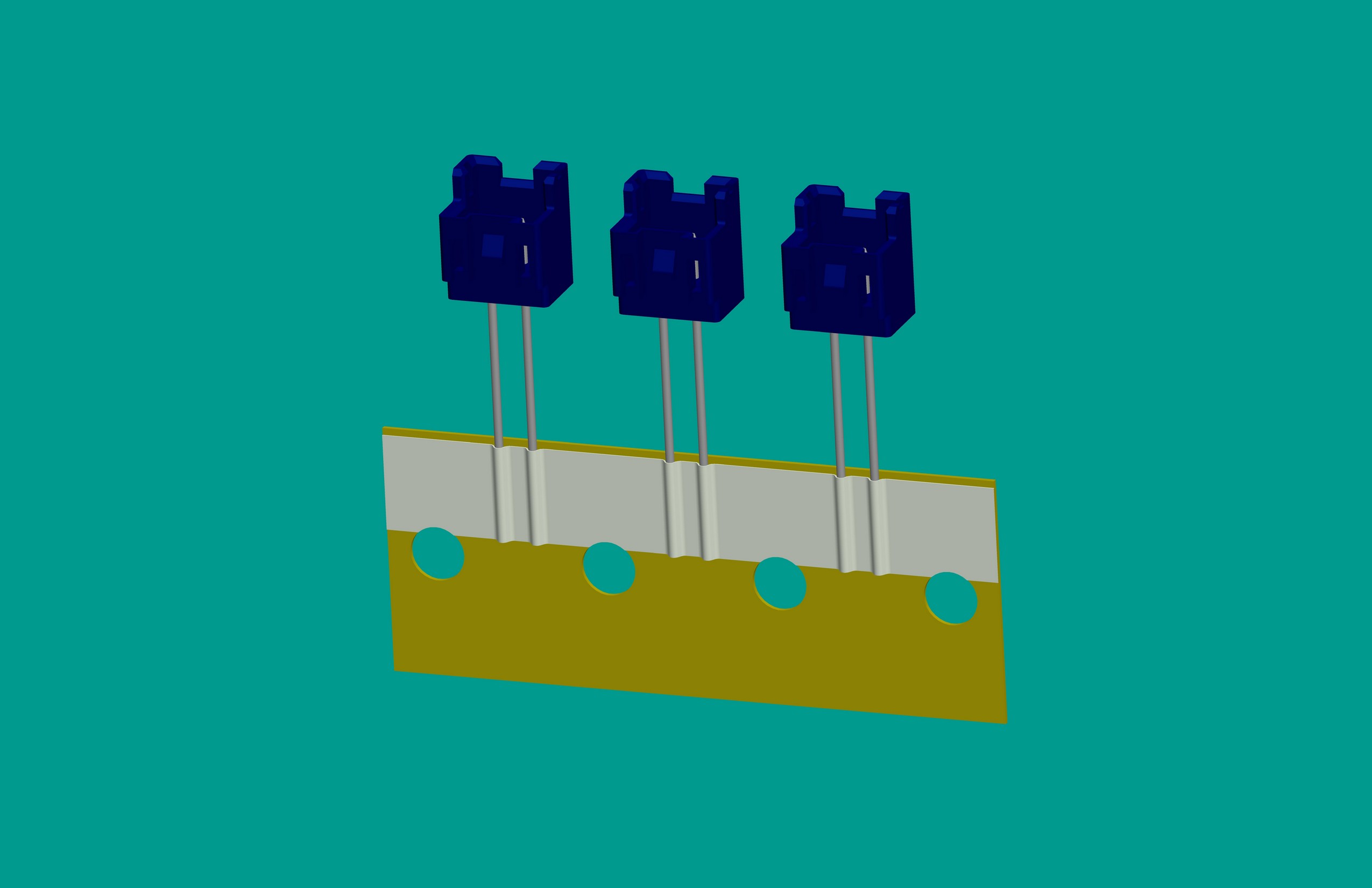 B02B-XASK-2A編帶針座（藍(lán)色）