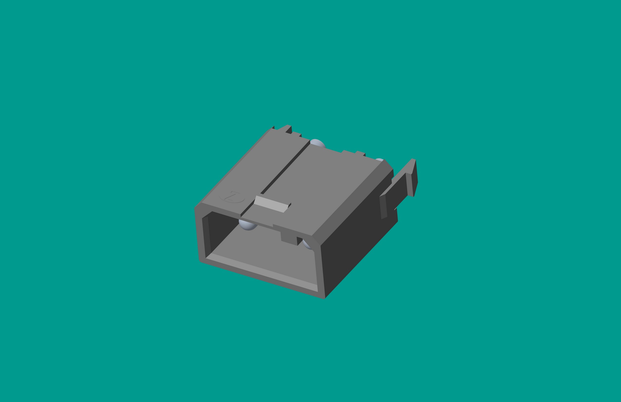 2.1洗衣機(jī)針座-2針灰色（高灼熱絲）
