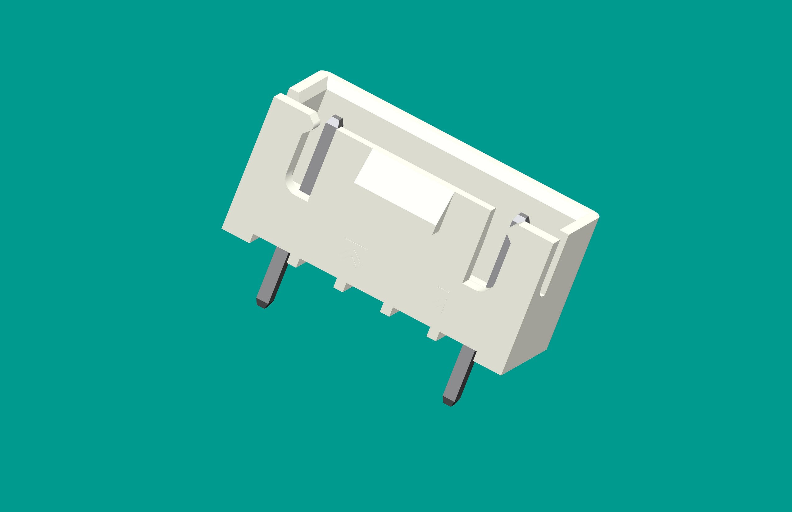 XH-5A-3 (帶扣）白色（普通PA66)（缺2、3、4針）