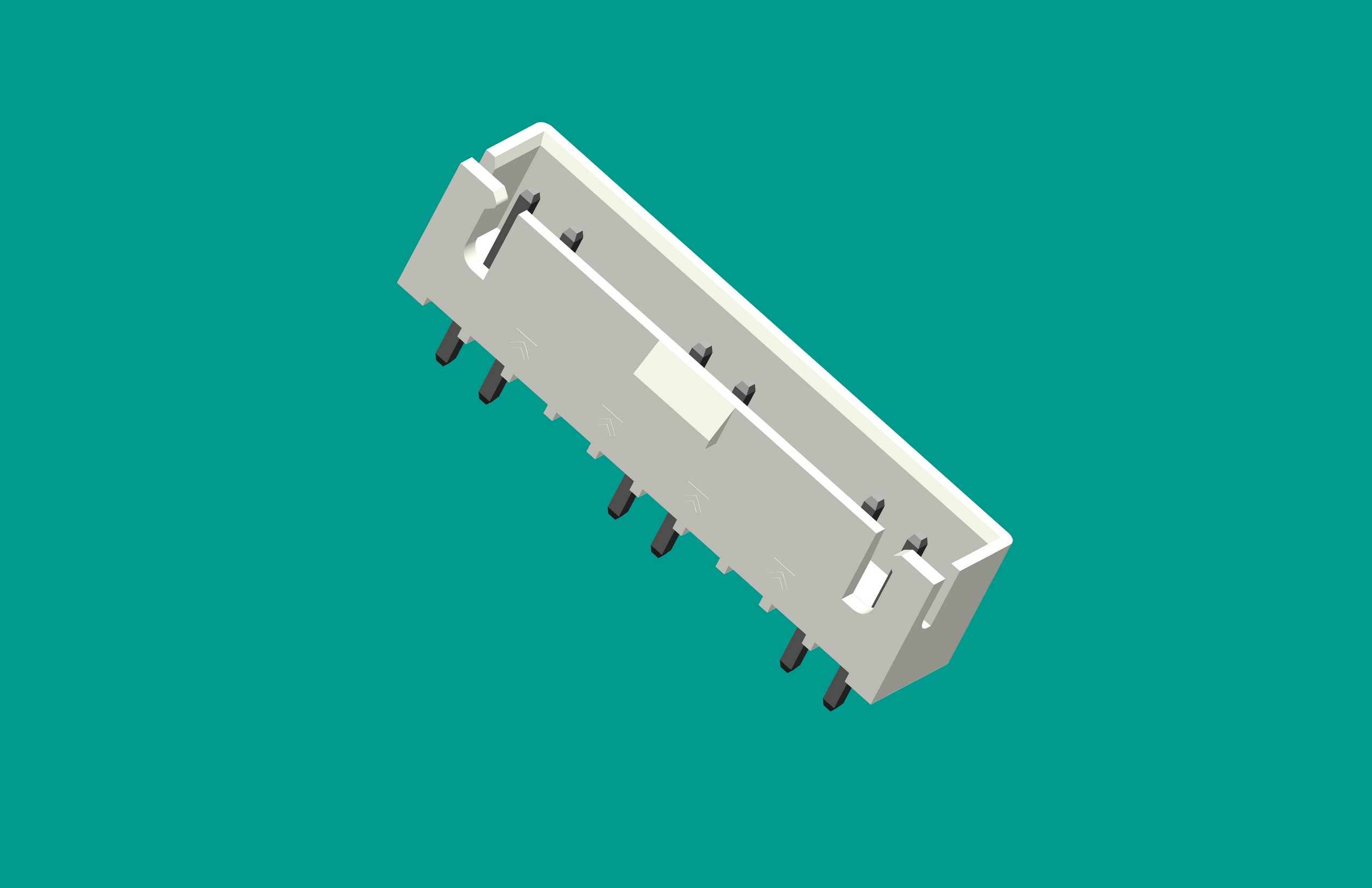 XH-10A6(帶扣白色）(缺第3、4、7、8針）