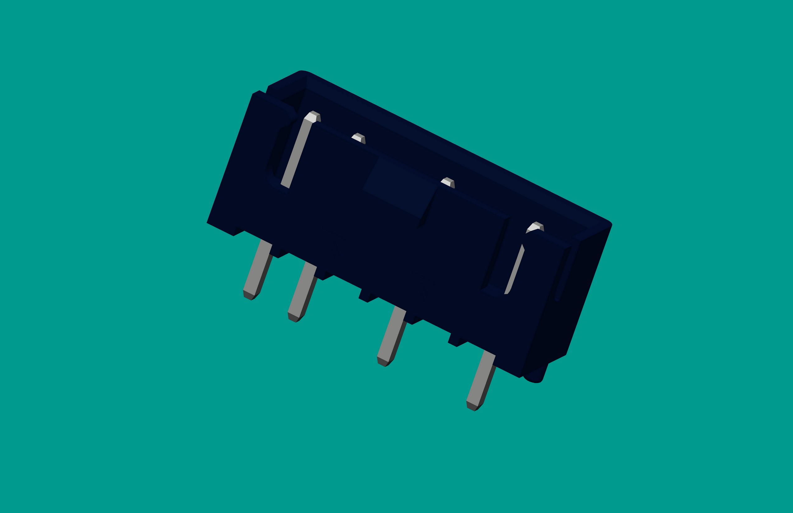 XH帶扣帶定位針座-6直針缺2.4針 黑色高灼熱絲