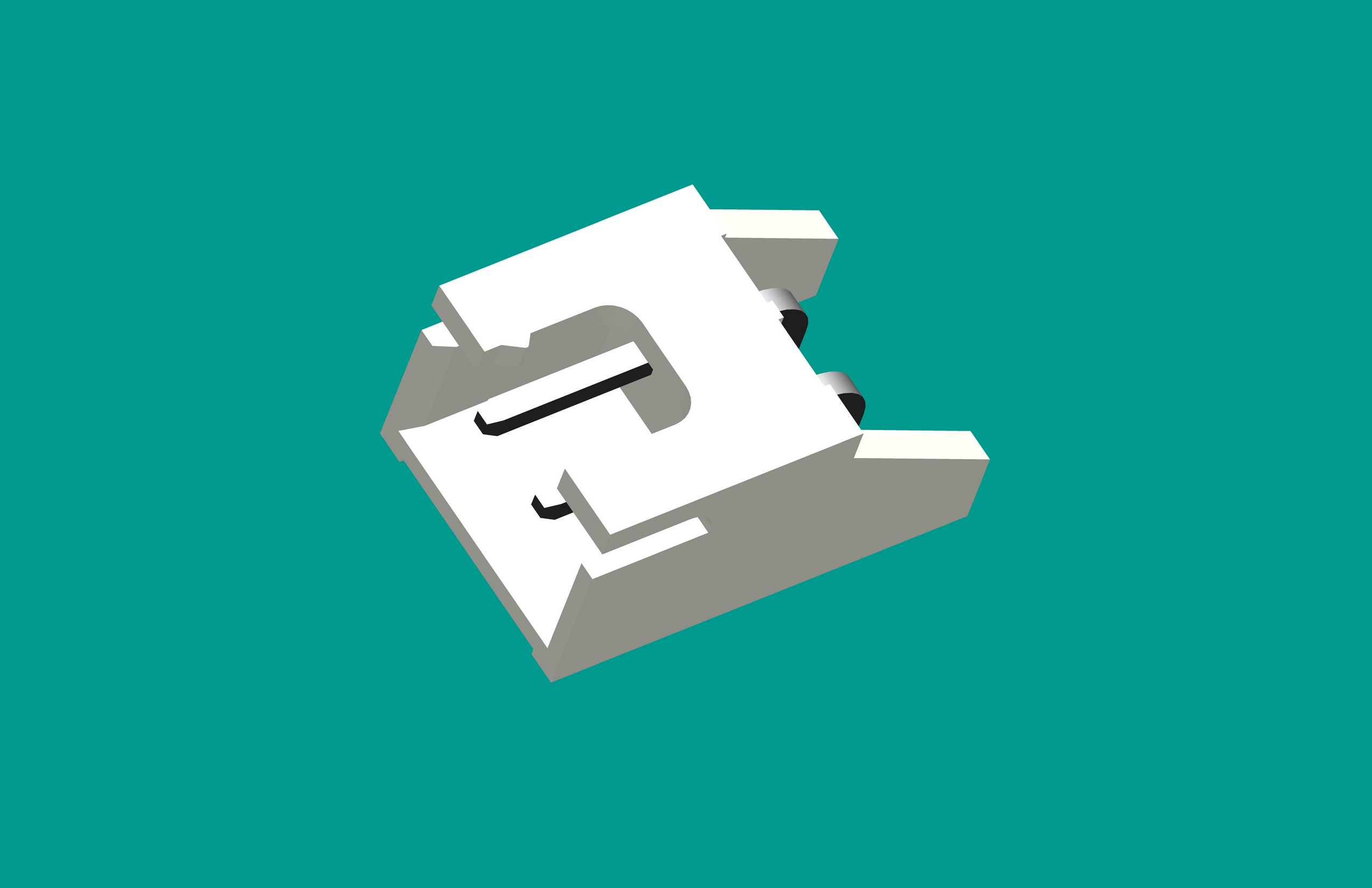 XH-2QA(有保護(hù)腳高彎）普通PA66白色