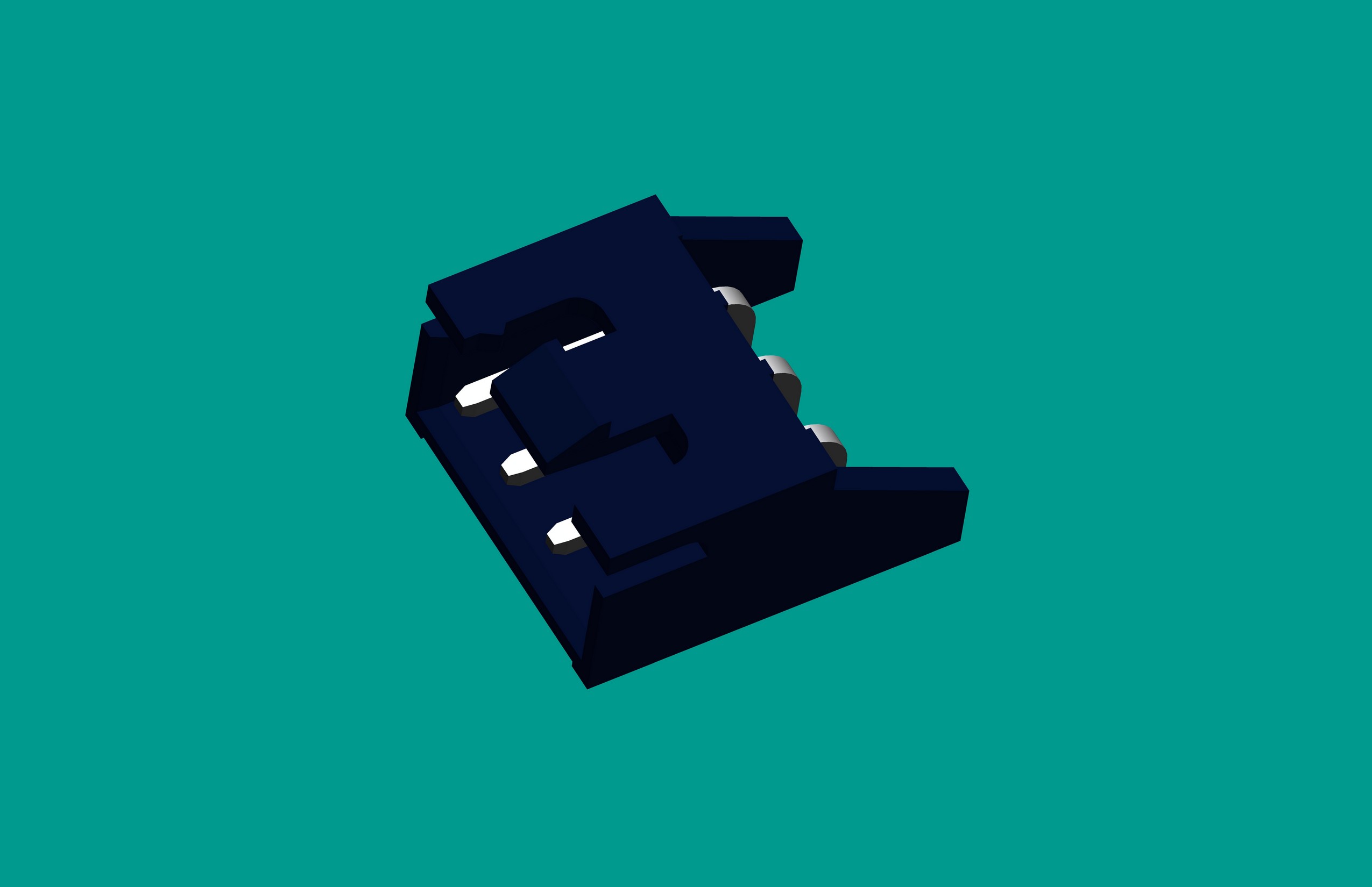 XH-3QA(帶扣)帶保護腳 黑色（普通PA66)