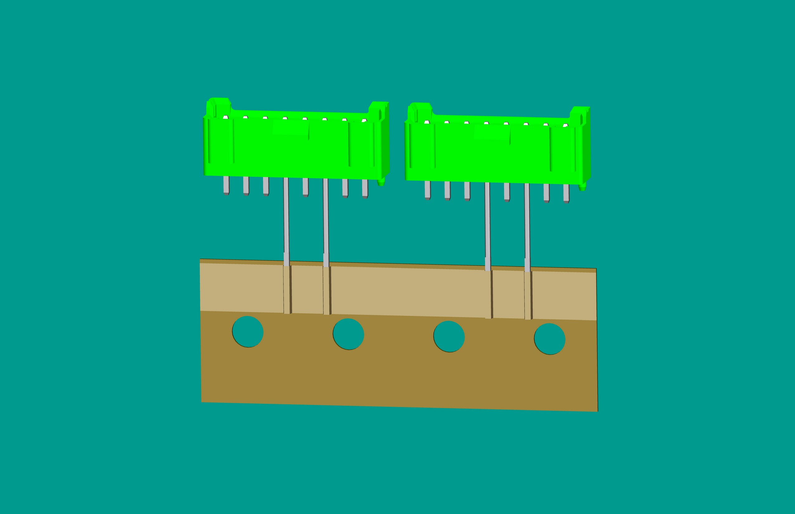 XH-8A全包編帶立式針座綠色/(3、5長針)普通PA66