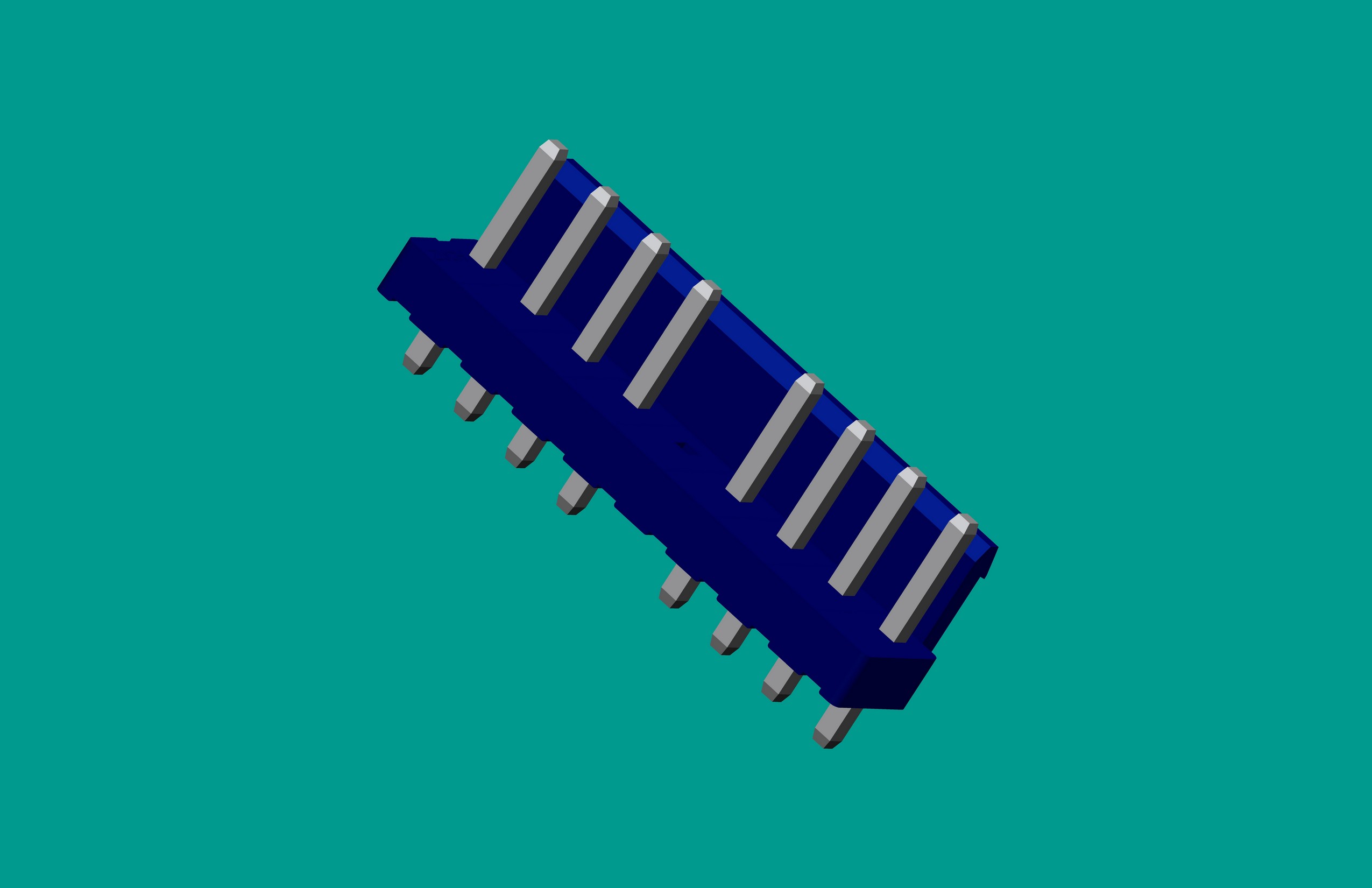 VH-9A-1（半包，藍(lán)色普通PA66）（缺第5針）