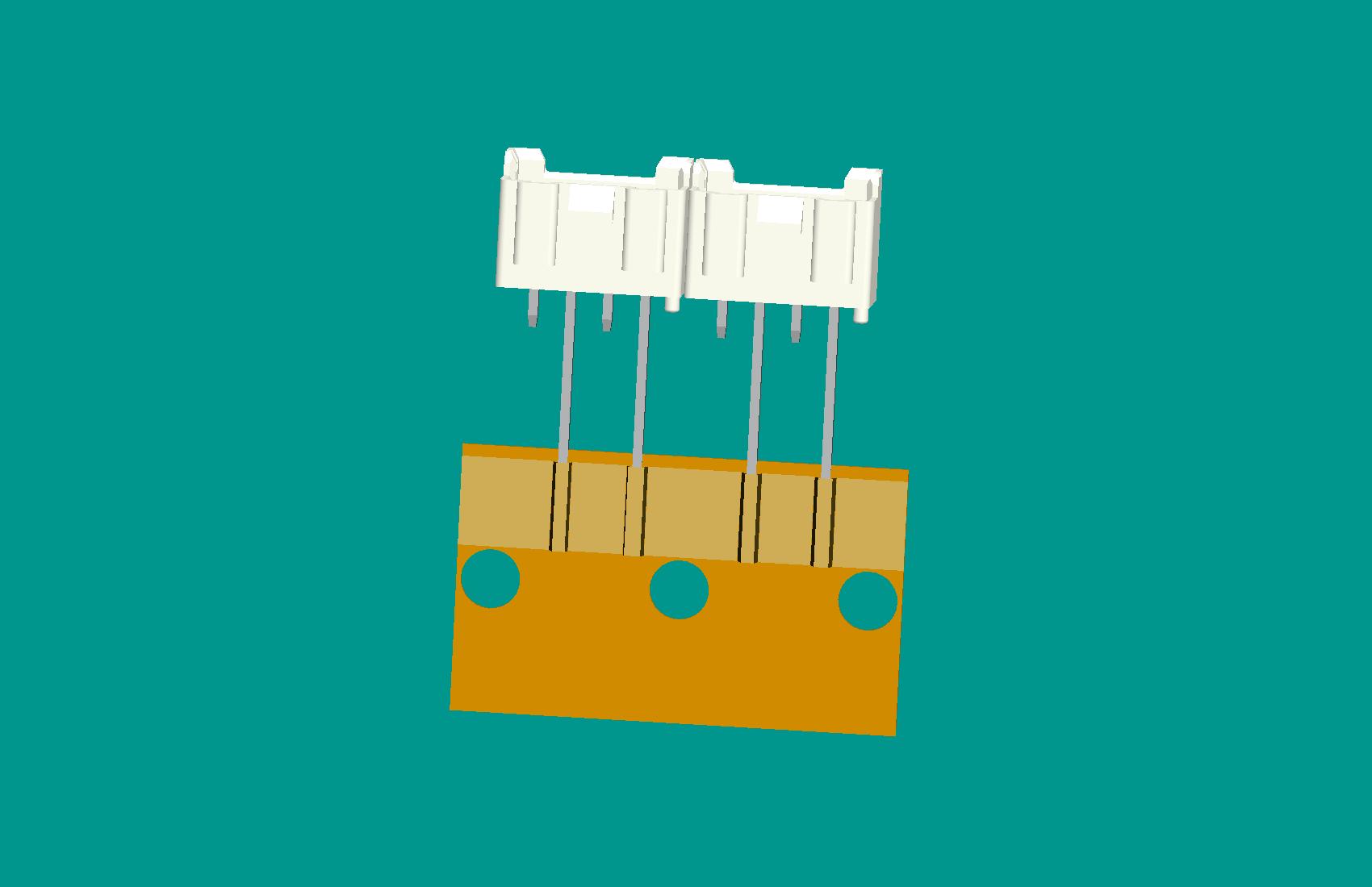 XH-4A全包編帶針座(1、3長針)(白色)普通PA66