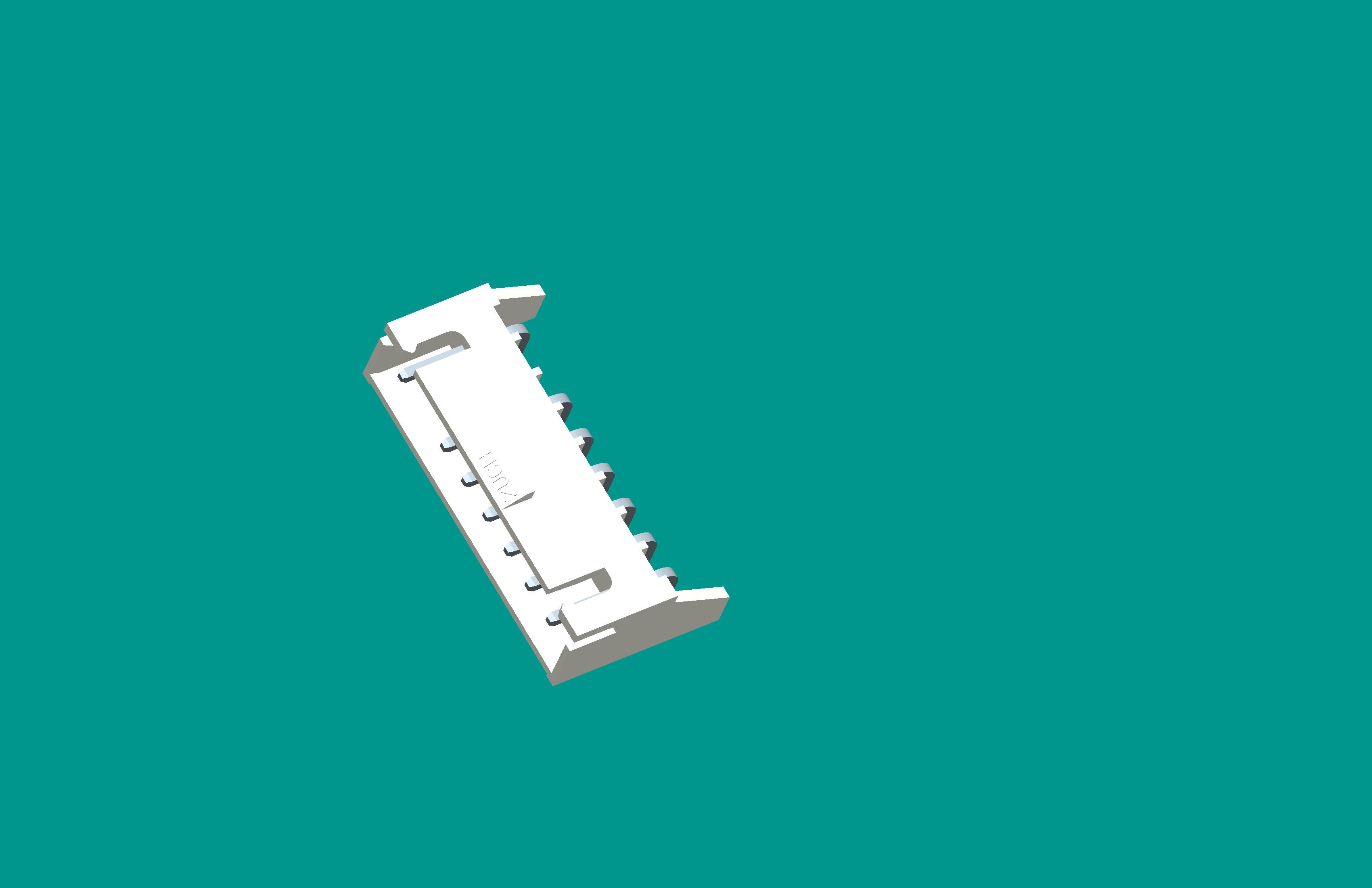 XH-8QA7(帶扣帶保護腳)(白色)缺第2針/普通PA66