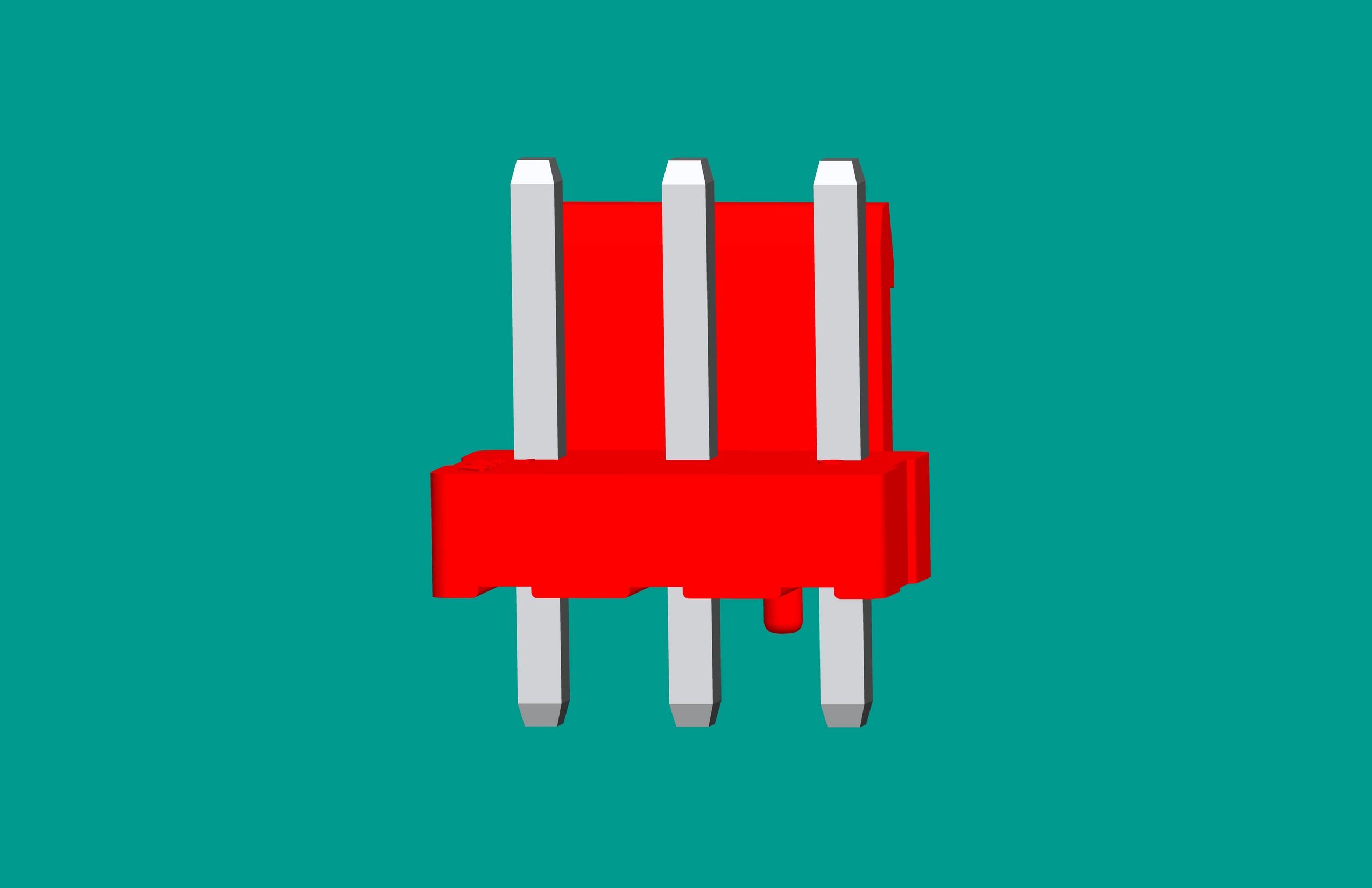 B3P-VH-AM立式針座紅色/高灼熱絲