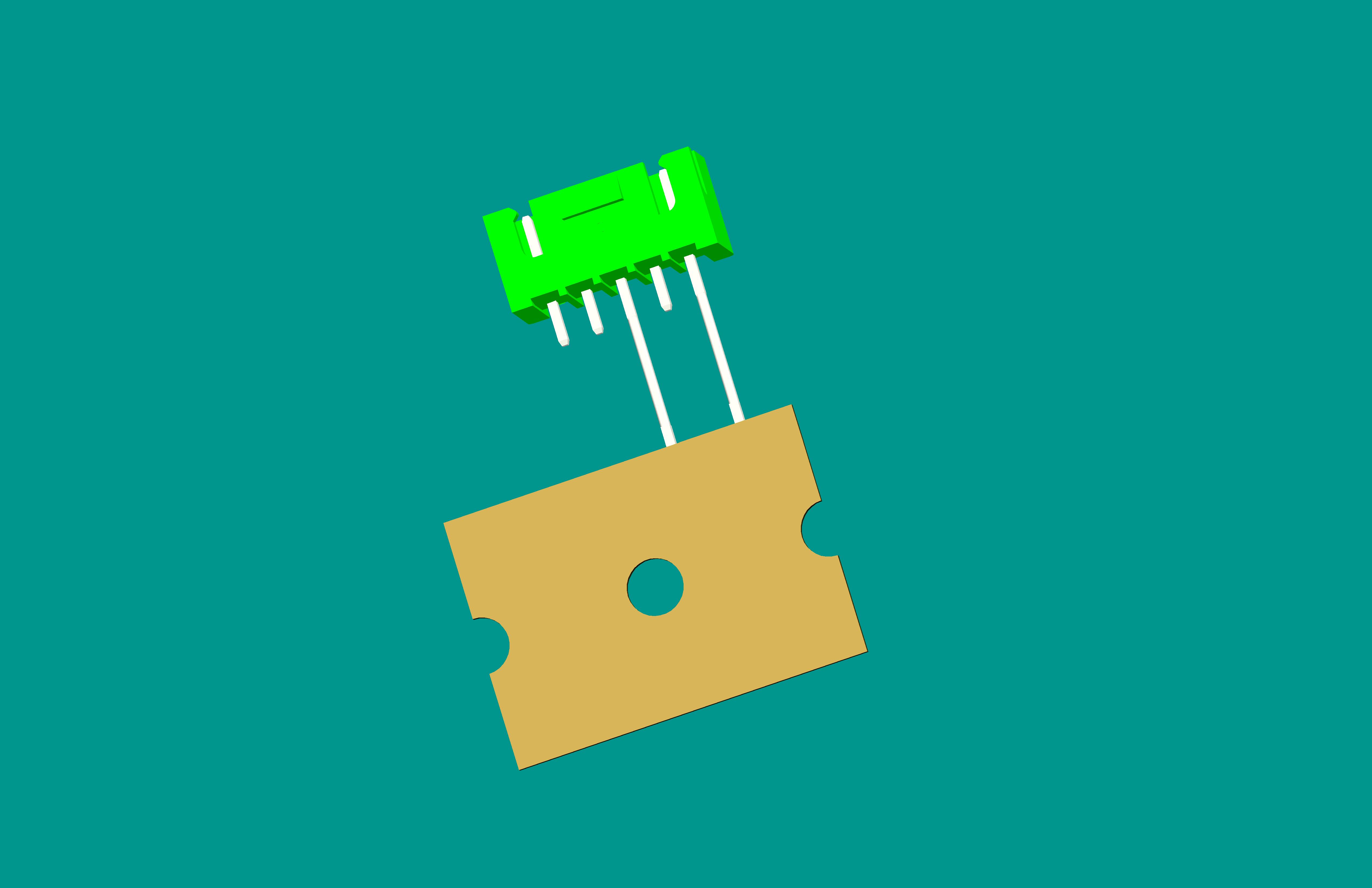 XH-5A(帶扣)立式針座綠色/編帶(1、3長針，反向，12mm）短針外露2.5