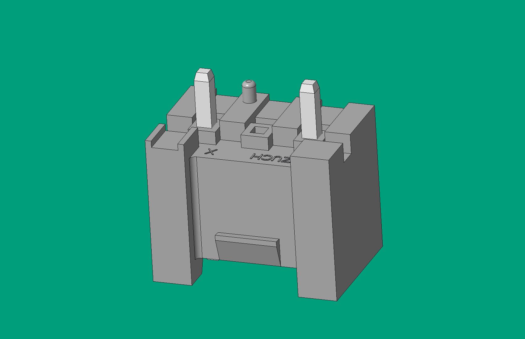 VH3A盒式（插奇數(shù)）帶定位針座 -灰色(高灼熱絲)