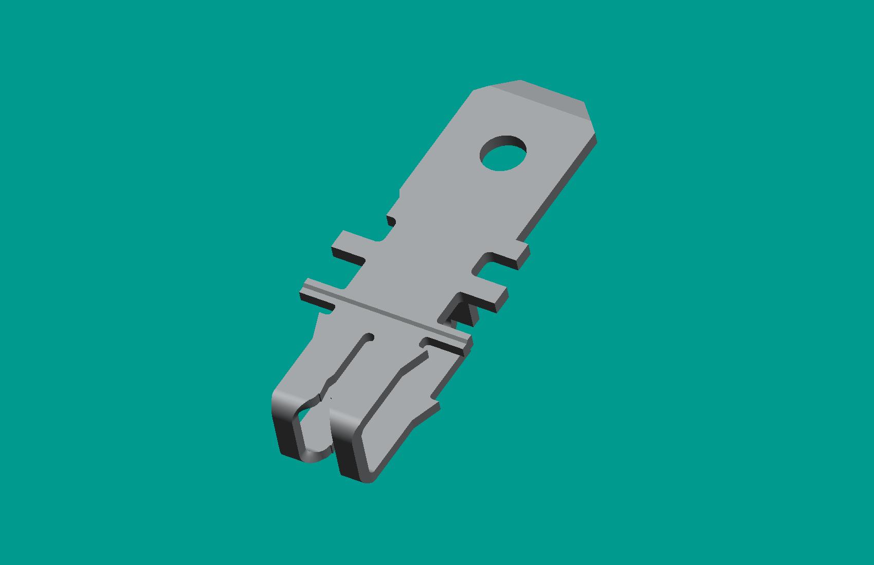 異形刺破端子/0.63